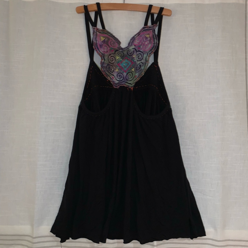 Free People black boho tank